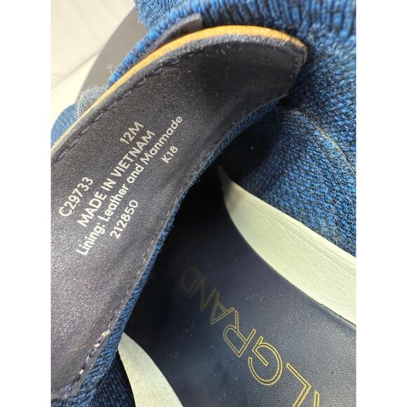 Cole Haan OriginalGrand Knit Oxford Mens 12M Blue Stitchlite Casual Shoes C29733 main image 9
